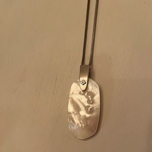 Kendra Scott Mother of Pearl Pendant
